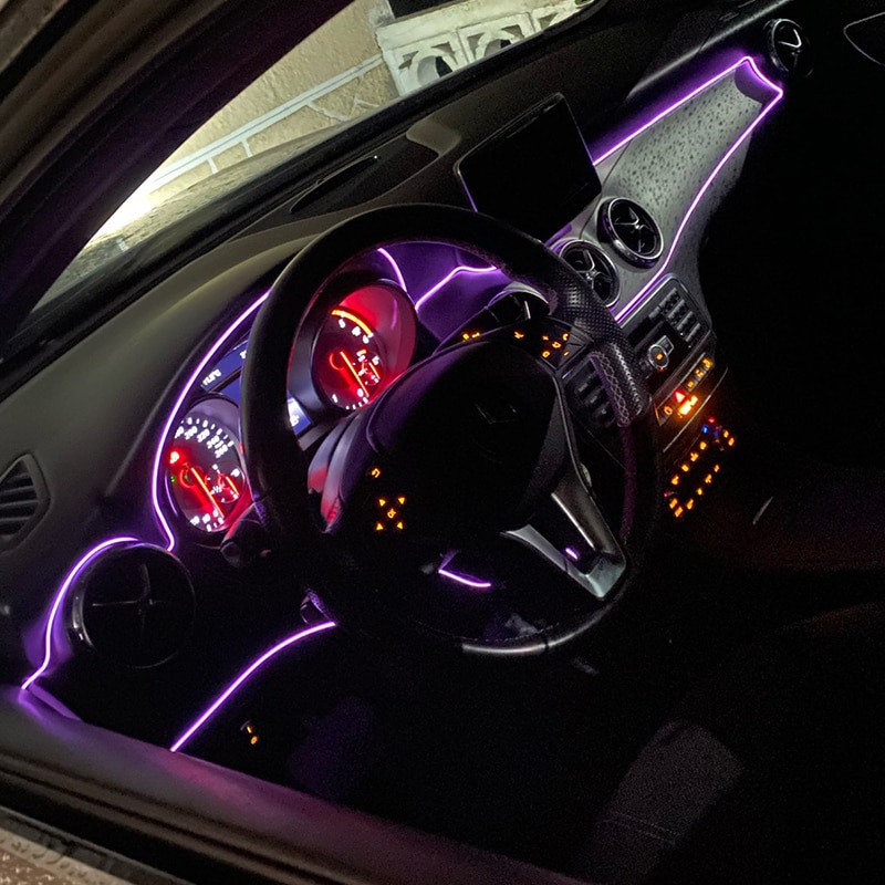 5m Car Interior Atmosphere Lig – обзор и цена Led El Wire