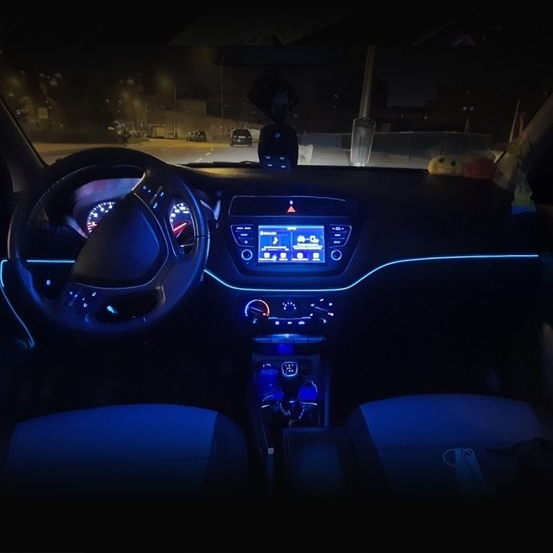5m Car Interior Atmosphere Lig – обзор и цена Led El Wire