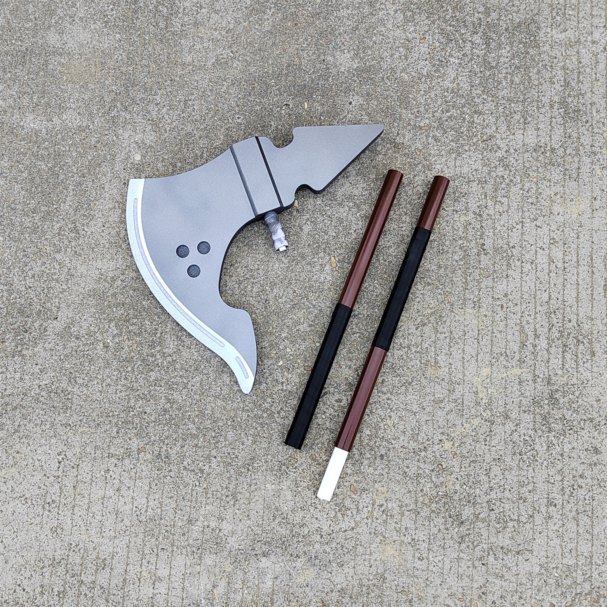 Angelica Axe Hammer Cosplay Li – обзор и цена Cosplay Prop Axe