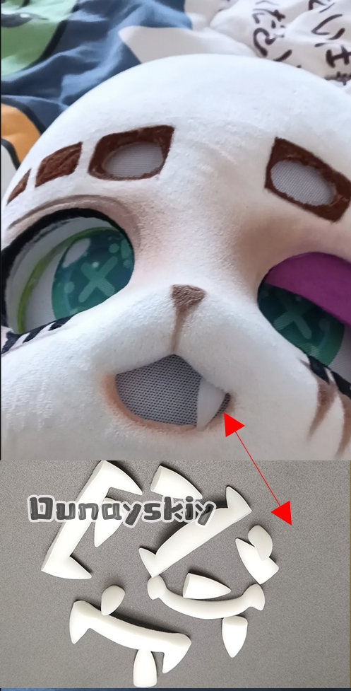 Furry 3D Printing Kemono Fursu – обзор и цена Cosplay Prop 3D Print Settings