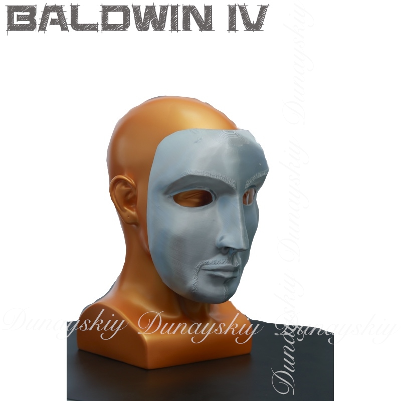 Halloween Baldwin IV Mask Cosp – обзор и цена Cosplay Prop 3D Print Settings
