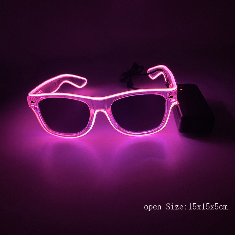 1Pcs Led Glasses Neon Glow Sun – обзор и цена Led El Wire