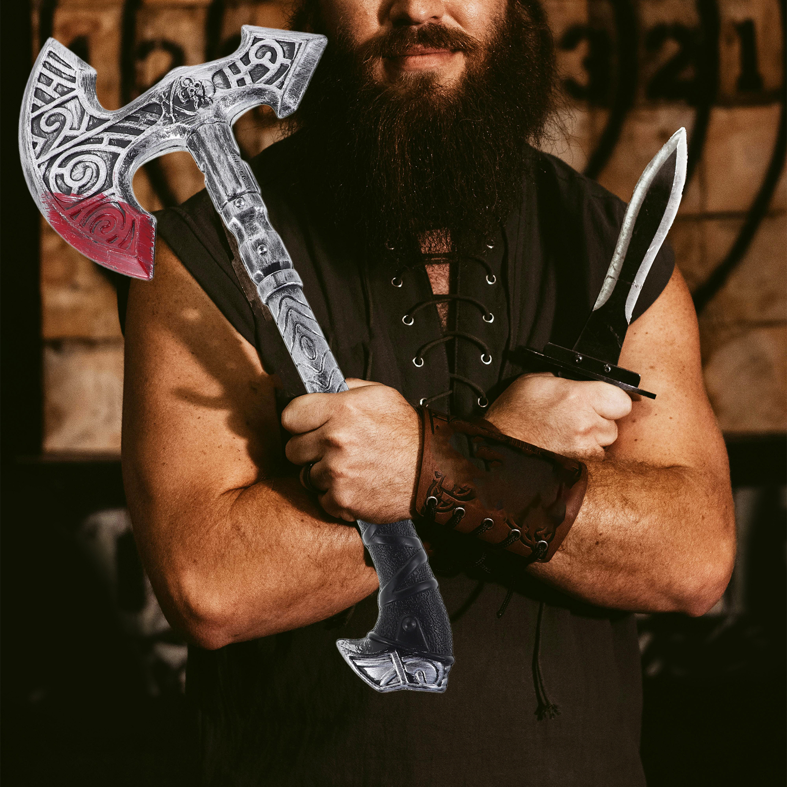 Fake axes Realistic Viking Axe – обзор и цена Cosplay Prop Axe