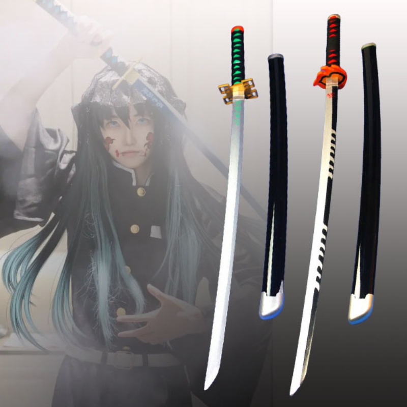 41in/104cm Demon Slayer Katana – обзор и цена Cosplay Prop Knife