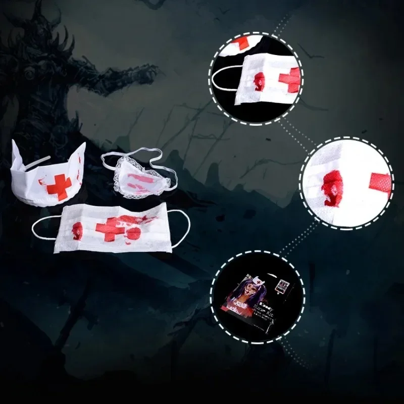3pcs/Set Halloween Bloody Nurs – обзор и цена Cosplay Prop Kit