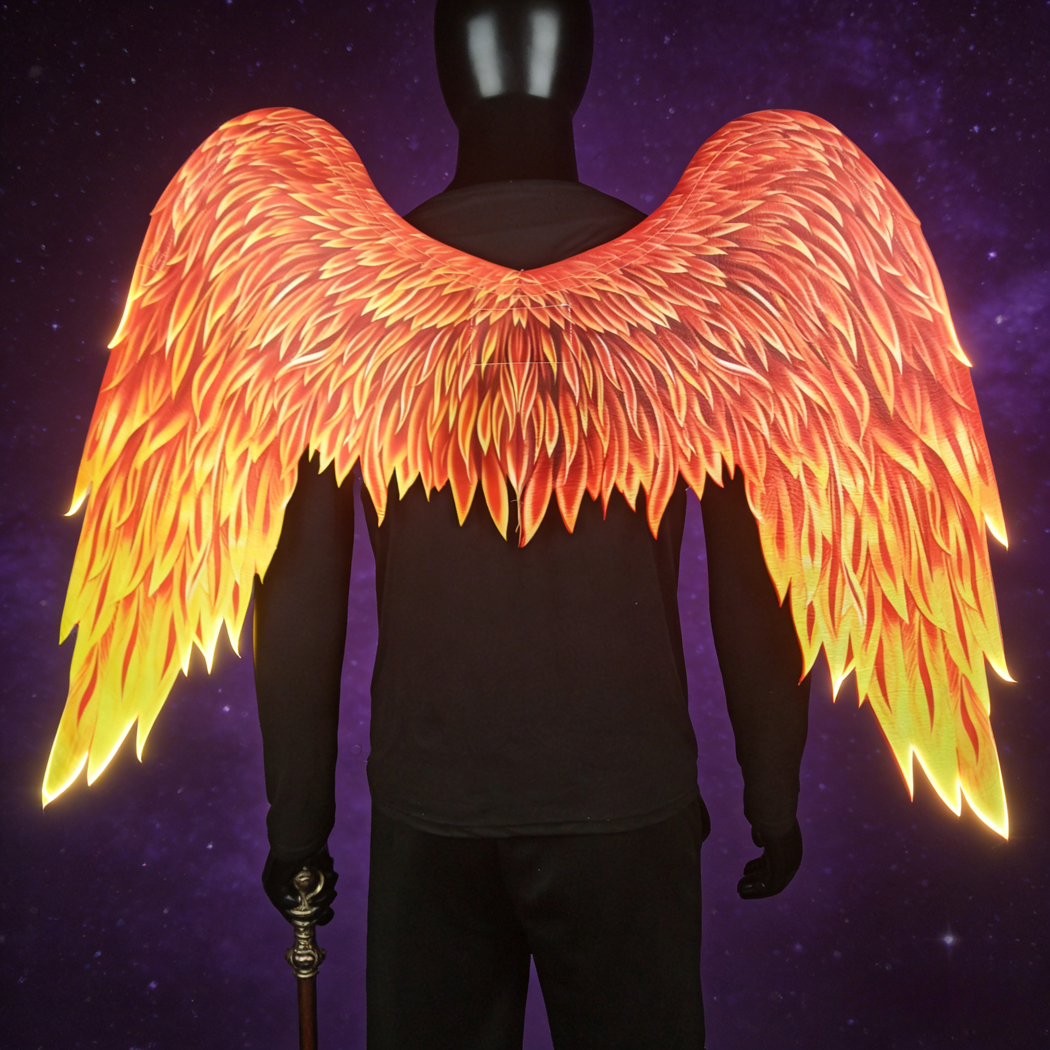 Halloween Carnival Foldable No – обзор и цена Cosplay Flame Prop