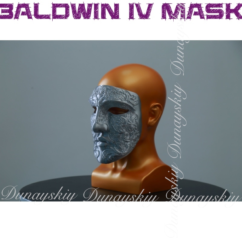 Halloween Baldwin IV Mask Cosp – обзор и цена Cosplay Prop 3D Print Settings