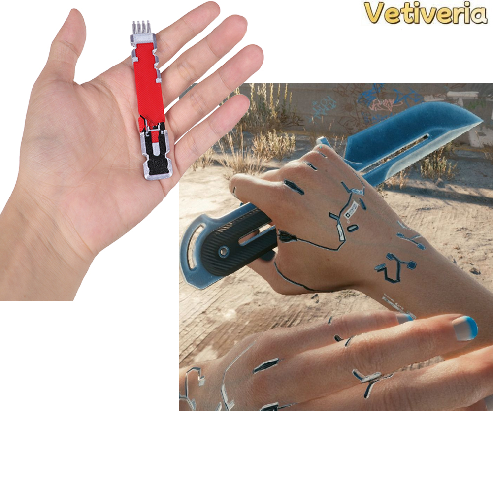 Adult Game 2077 V Chip Props C – обзор и цена Cosplay Prop Knife