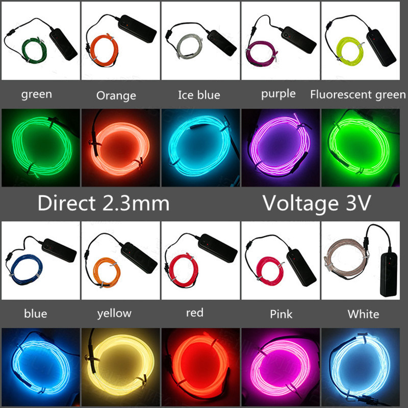 LED Neon Christmas Ball DIY Co – обзор и цена Led El Wire