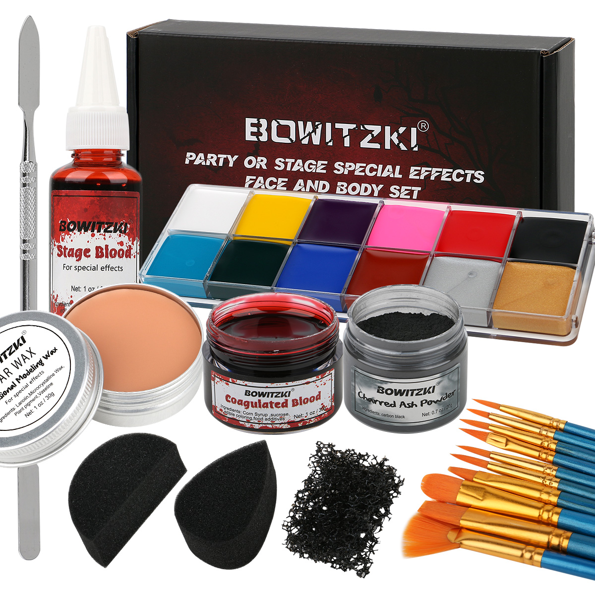 Bowitzki SFX Face Body Paint , – обзор и цена Body Paint Sfx